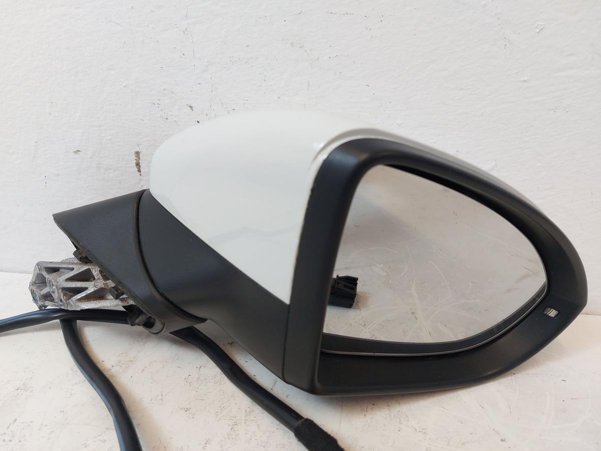 VW Golf Sportsvan AUV ab17 Au&szlig;enspiegel rechts elek heizbar Blinker LC9A wei&szlig;