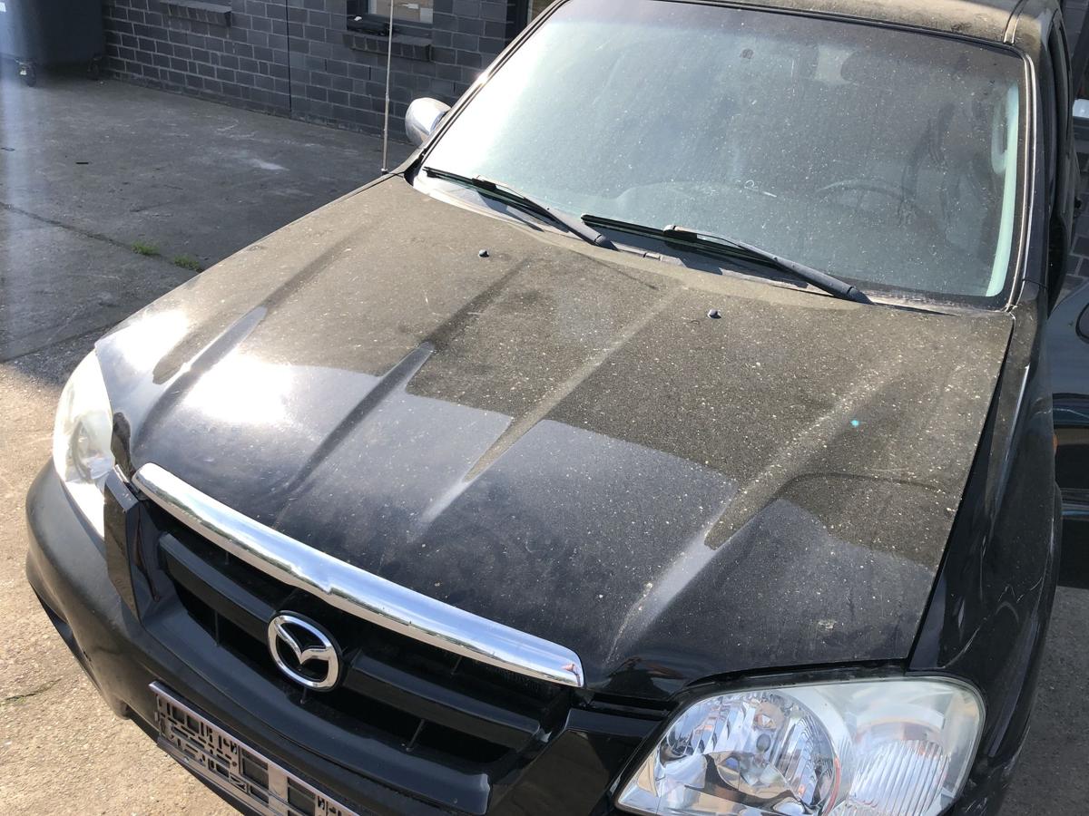 Mazda Tribute EP ab 2004 Motorhaube Haube Klappe Deckel schwarz Steinschläge