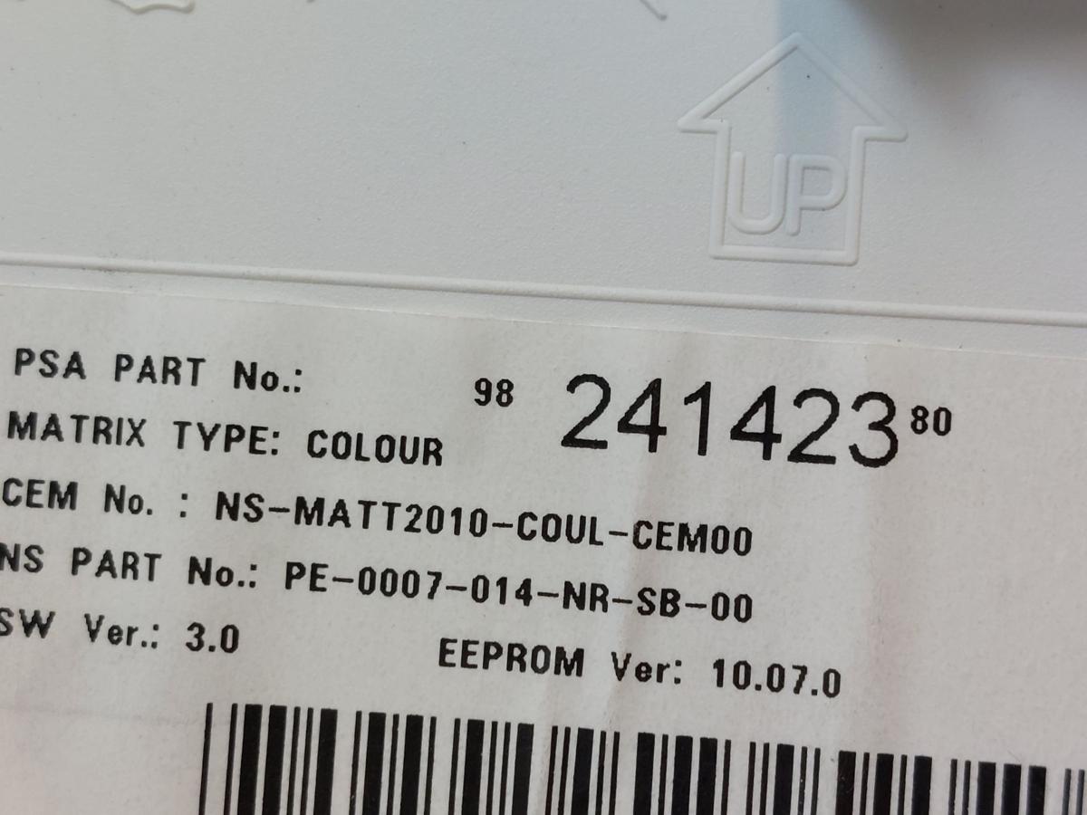 Peugeot 2008 I CU ab16 Tacho Kombiinstrument Diesel OEM