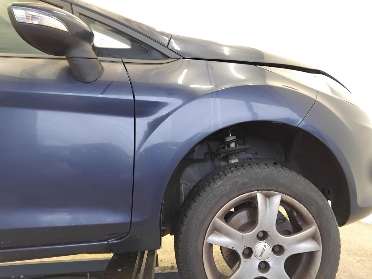 Ford Fiesta JA8 original Kotfl&uuml;gel vorn rechts Atlantikblaumetallic BJ2011