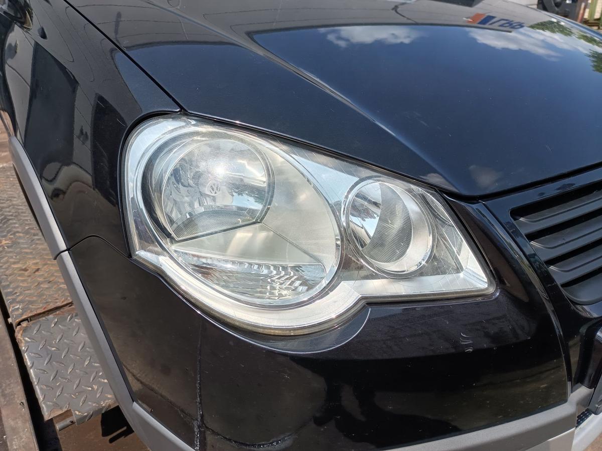 VW Polo Cross 9N3 orig Scheinwerfer rechts Halogen Bj 2007