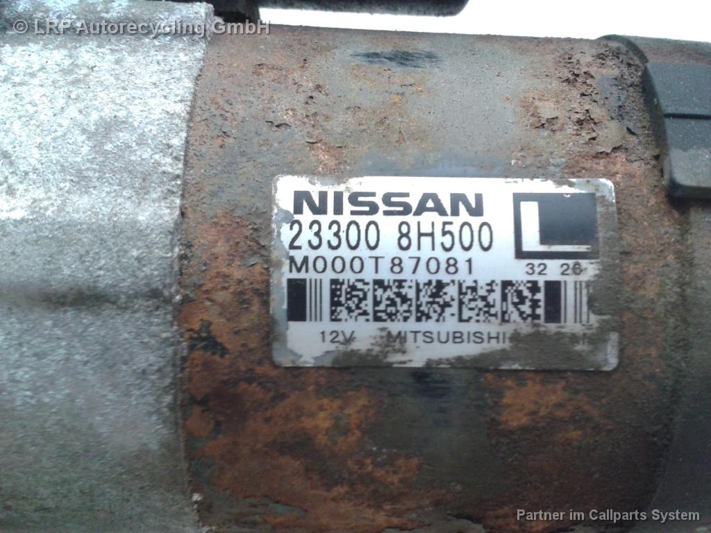 Nissan Primera P12 original Anlasser Starter 233008H500 M000T87081 BJ2004