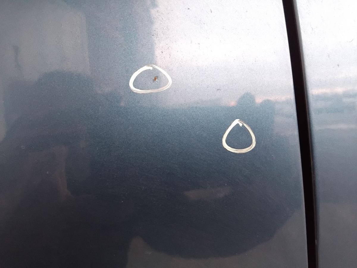 Audi A4 8E B6 Avant Tür hinten rechts LZ5C Mauritiusblaumetallic BJ2003 Kombi