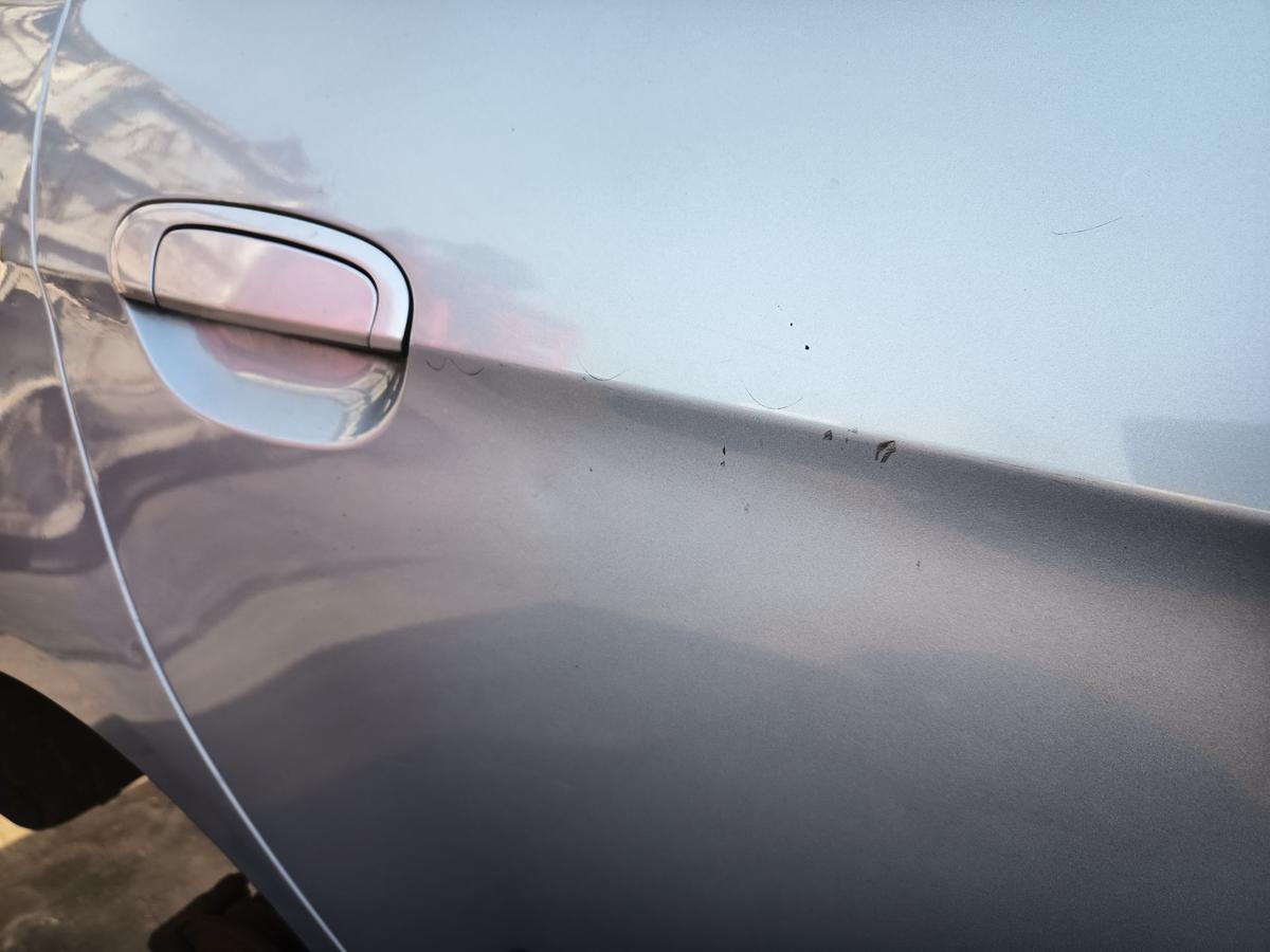 Kia Picanto BA original T&uuml;r hinten rechts L6 Diamantblau vor Facelift Bj 2007