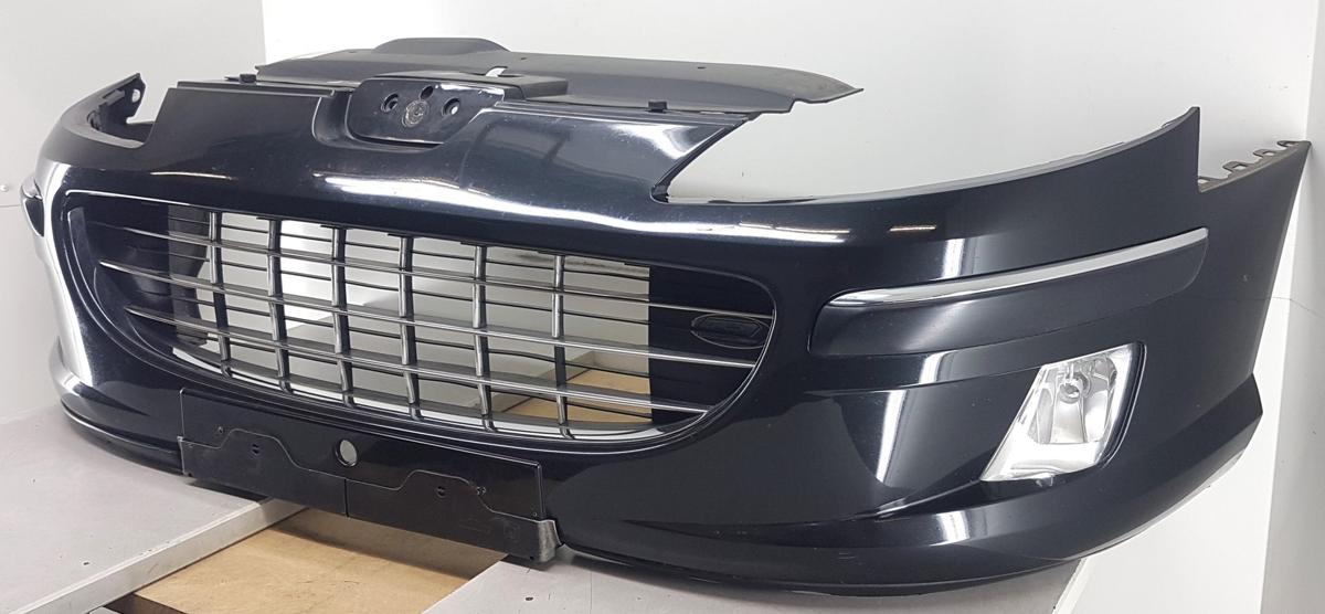 Peugeot 407 Stoßstange Stoßfänger vorn in EXL Obsidianschwarz Bj2006
