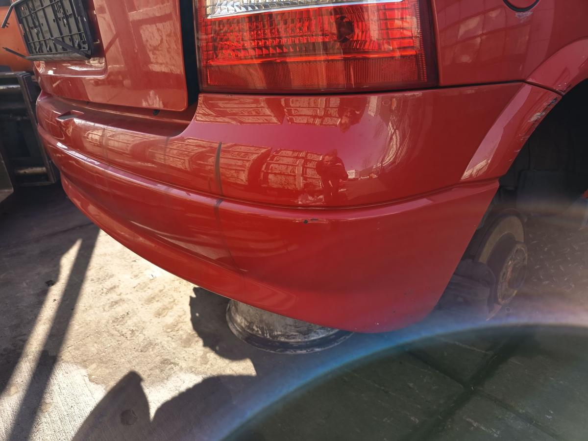 Opel Astra G 5 T&uuml;rer original Sto&szlig;stange hinten Y547 Magmarot Baujahr 1998