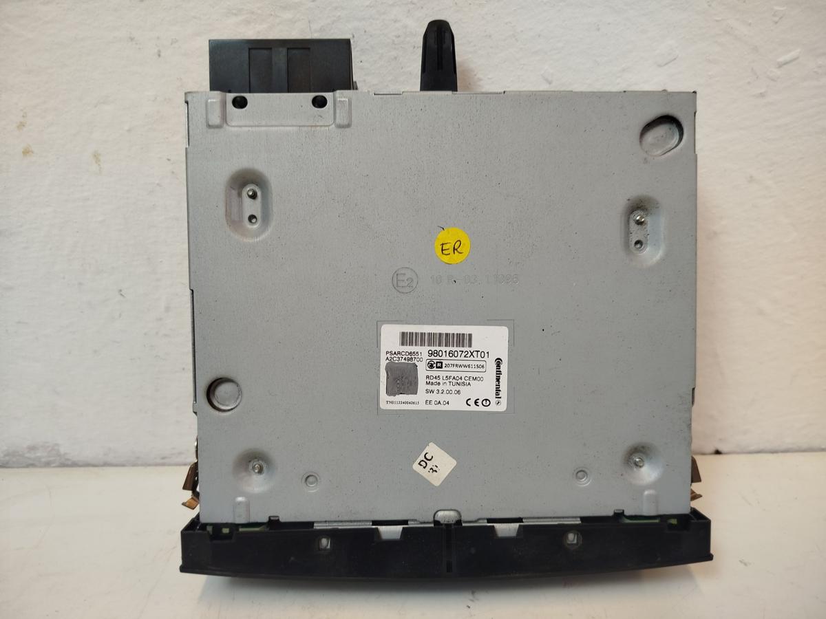 Peugeot 3008 I Typ 0U Radio Autoradio Laufwerk OEM