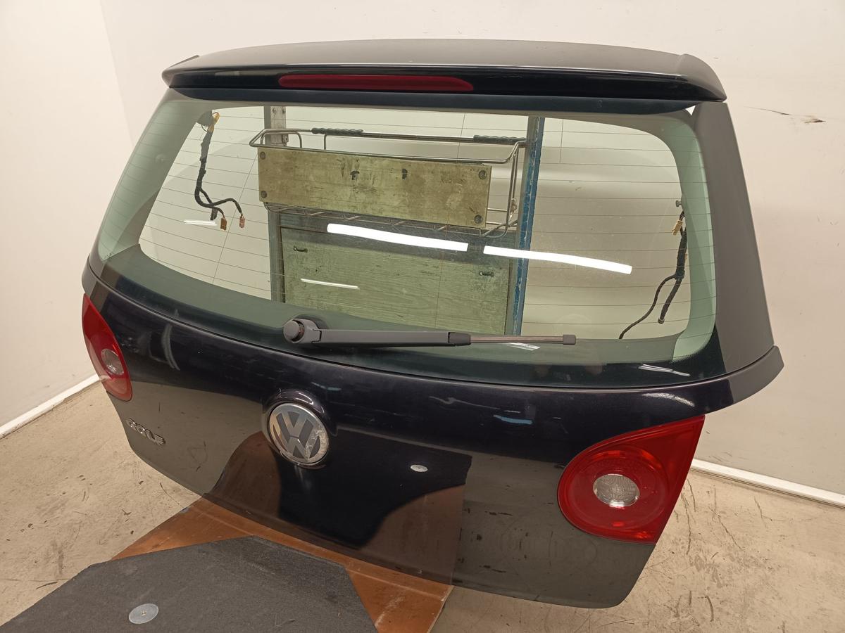 VW Golf V original Heckklappe mit Scheibe Deckel hinten C9Z Black Magic Bj 2005