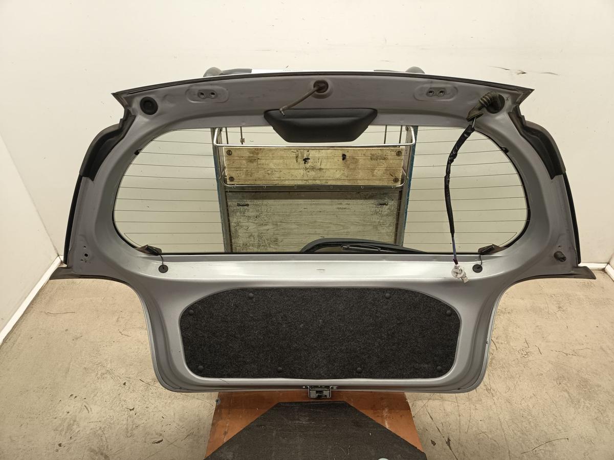 Toyota Yaris XP10 orig Heckklappe mit Scheibe 3trg Kofferraum 199 Siber Bj 2000