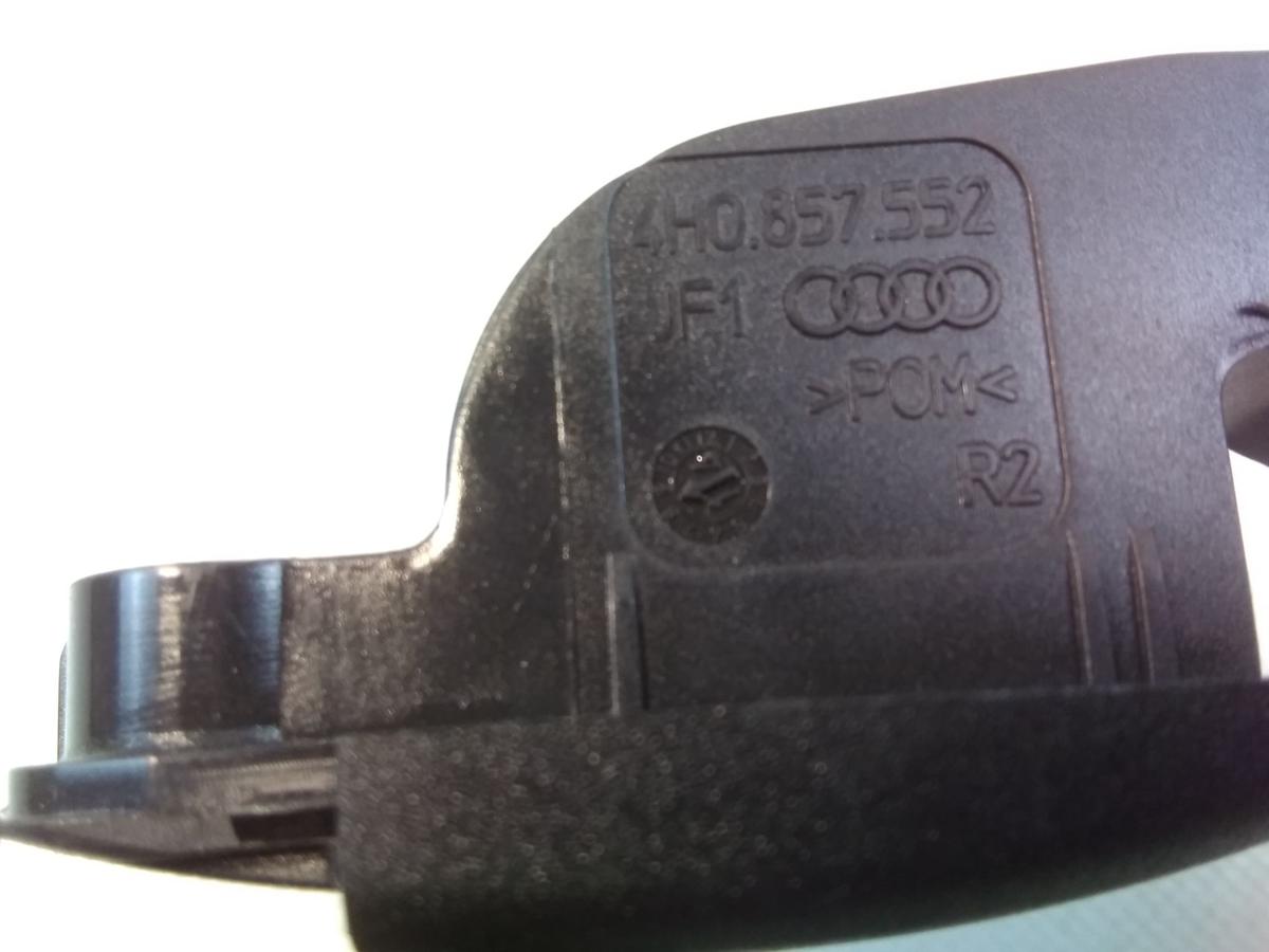 Audi A8 D4 4H orig Sonnenblende vorn rechts Alcantara schwarz 4H0857552 BJ2015