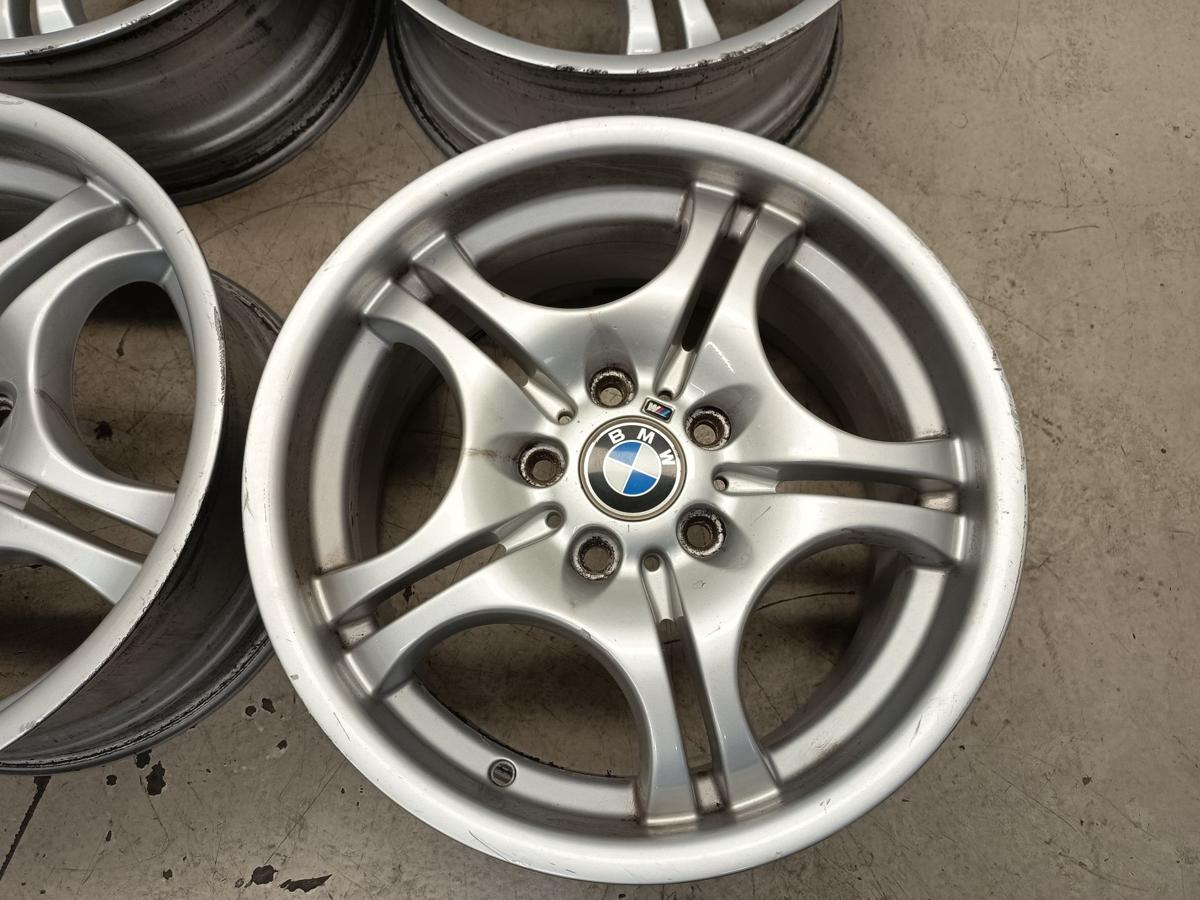 BMW 3-ER E46 orig Satz Alufelgen M Design 7,5x17 ET 41 8,5x17 ET50 Bj 2002