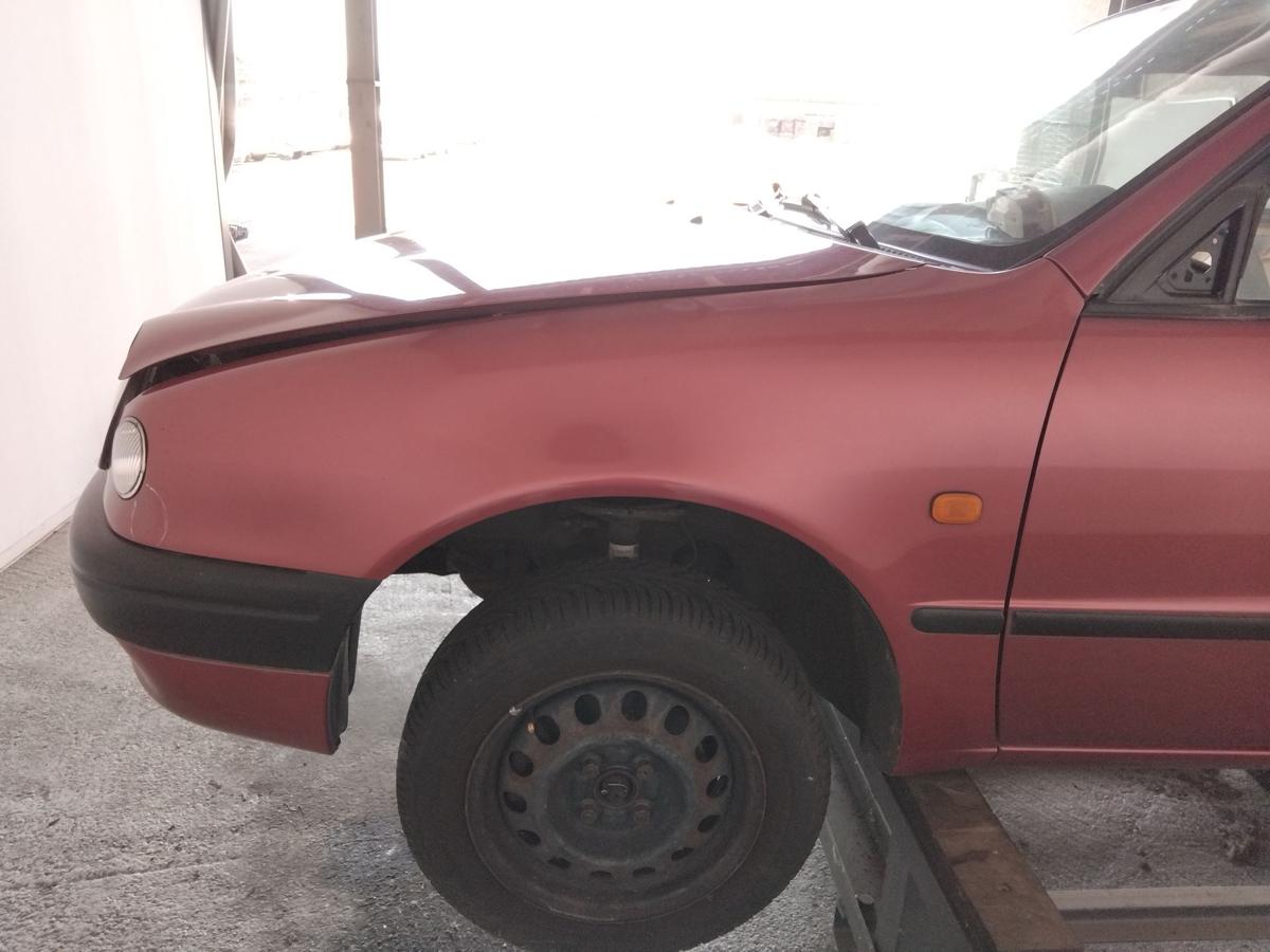 Toyota Corolla E11 original Kotflügel vorn links BJ1997 3L6 coral reef pearl