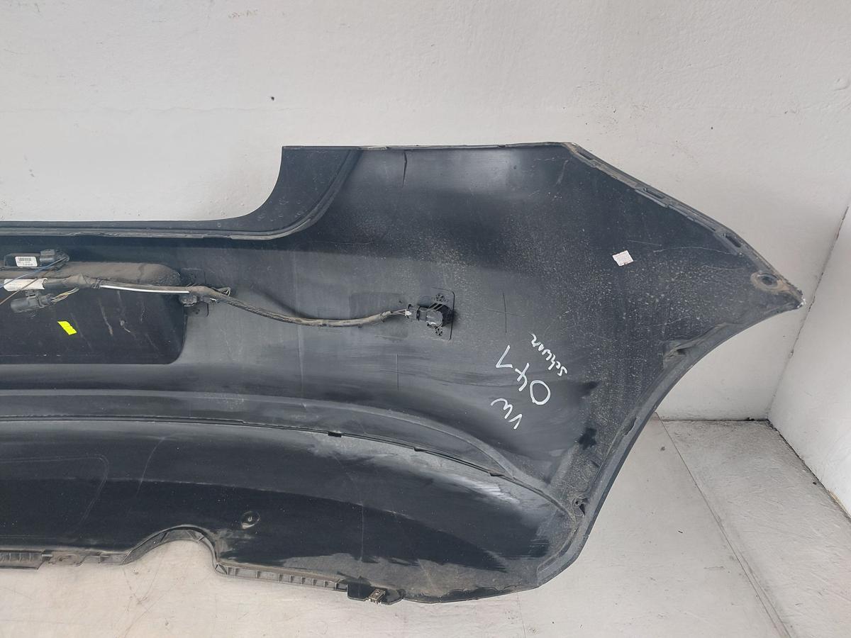VW Polo 6R Sto&szlig;f&auml;nger hinten Hecksch&uuml;rze mit PDC 3/5-t&uuml;rer L041 Brillantschwarz
