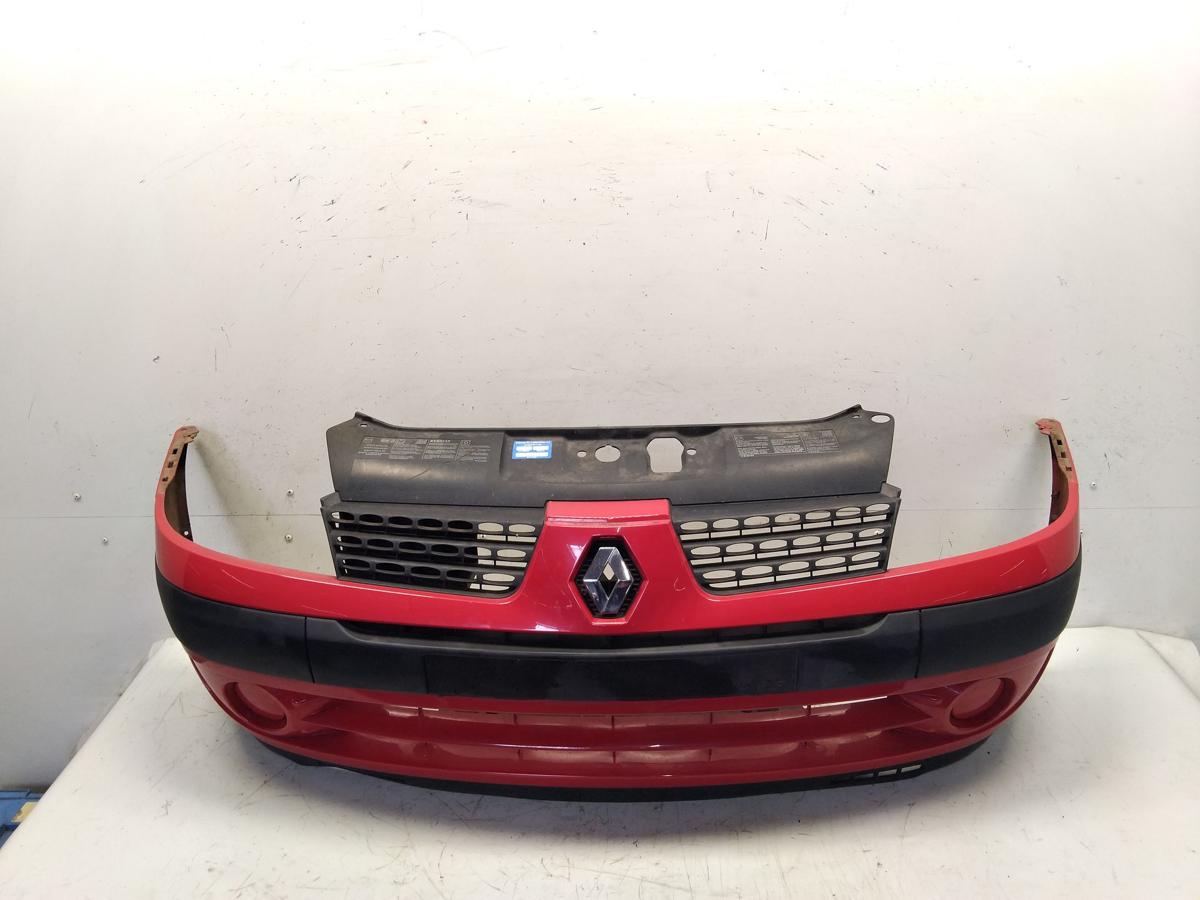 Renault Clio 2 Phase 2 original Sto&szlig;stange Sto&szlig;f&auml;nger vorn rot DV727 Bj.2002