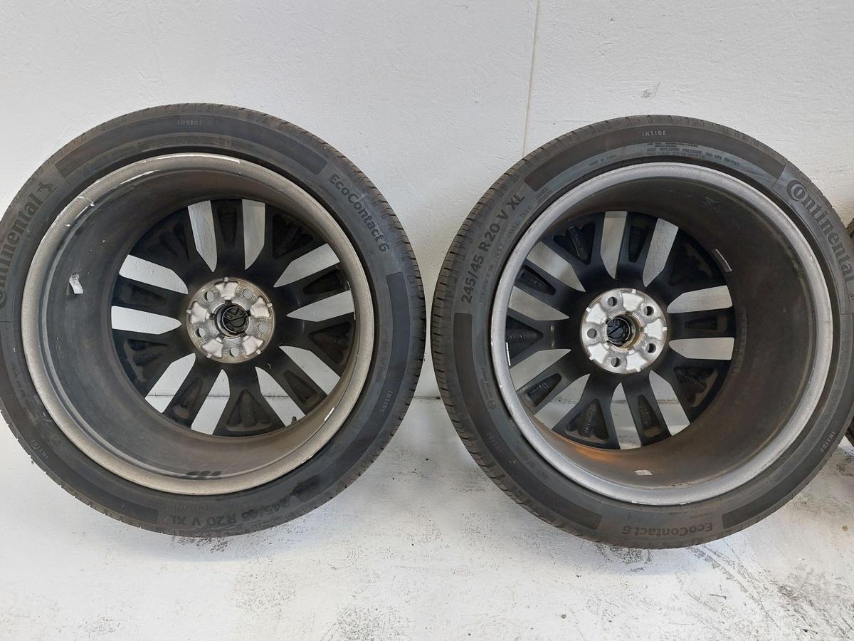 NIO ET7 Elektro Komplettradsatz Alufelgen 20 Zoll 9x20 Conti Sommer 245/45 R20