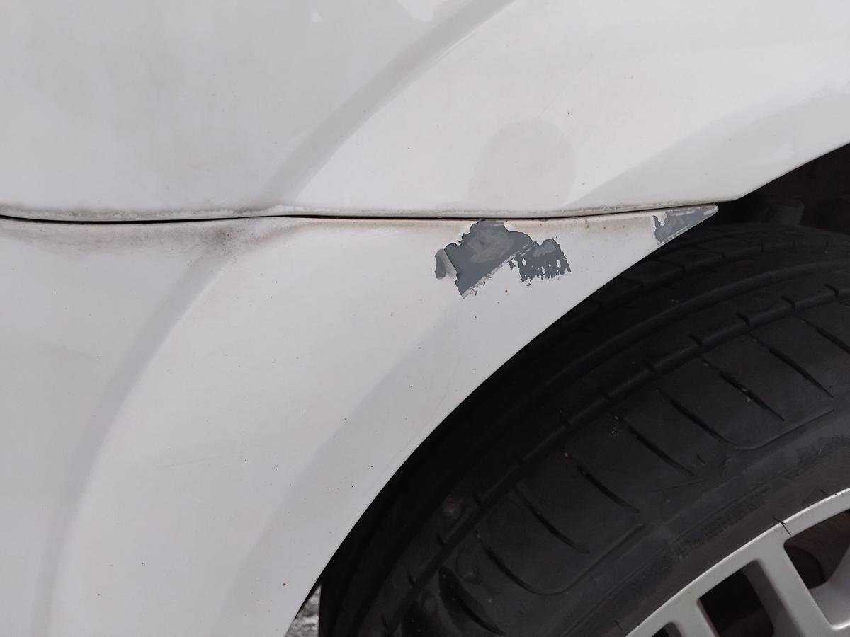 Opel Vectra C Kombi orig Sto&szlig;stange Stossf&auml;nger hinten PDC Facelift BJ2007 Z474 Casablancawei&szlig;