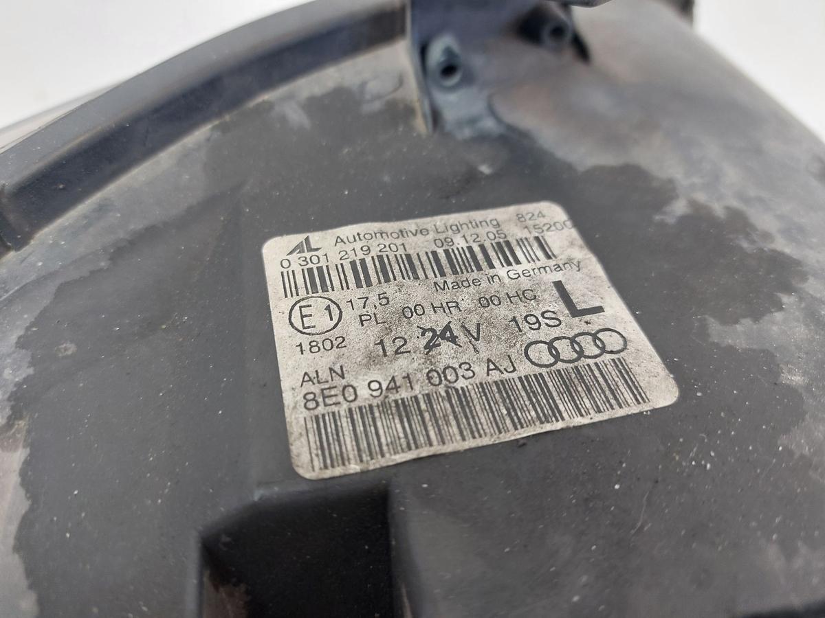 Audi A4 8E 8EC B7 Avant Scheinwerfer links Frontscheinwerfer Halogen OEM
