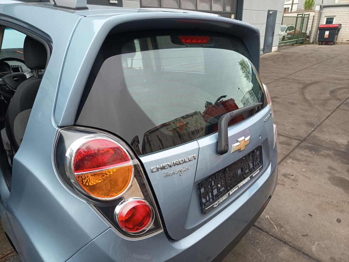 Chevrolet Spark M300 original Heckklappe mit Scheibe GCW Misty Lake Bj 2012