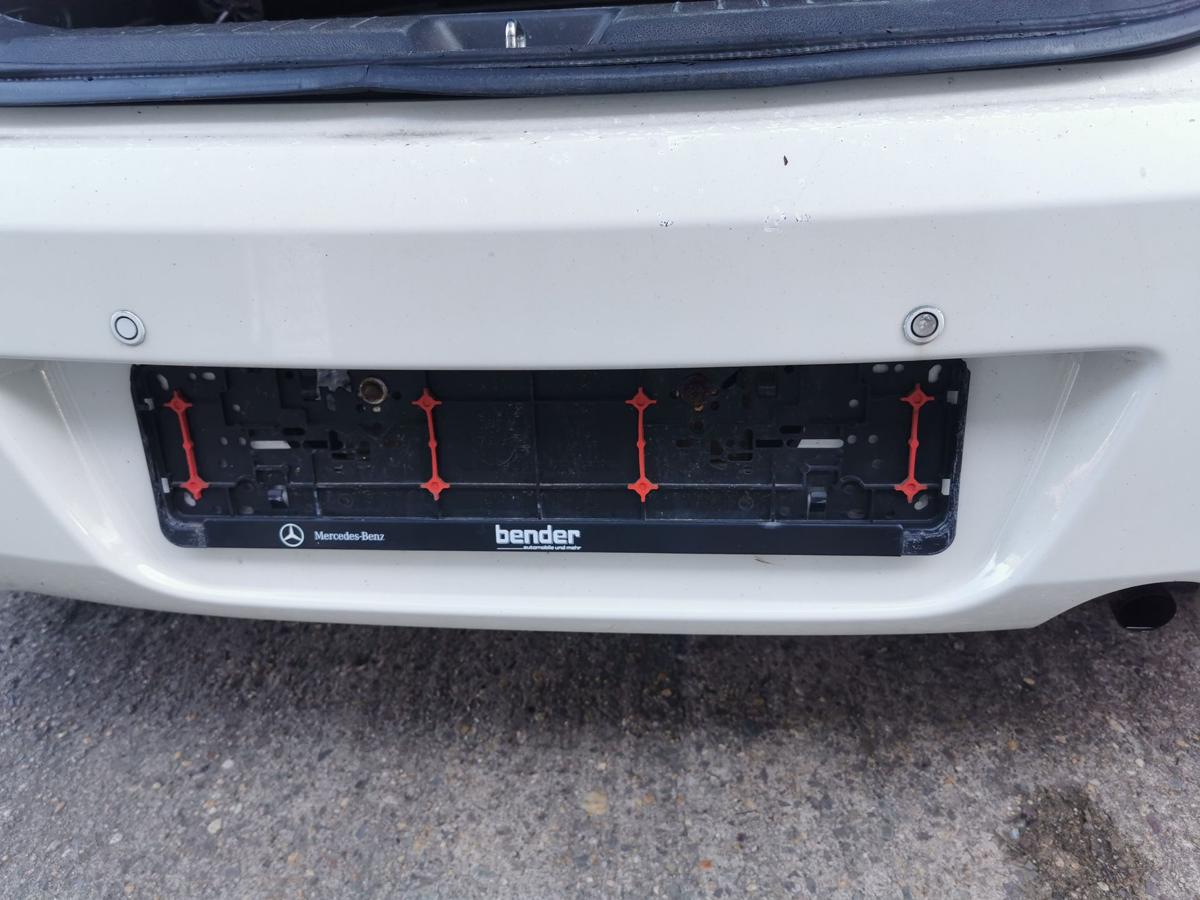 Daihatsu Materia M4 Stossstange Stossfängre Bumper hinten W09 White BILDER TEXT