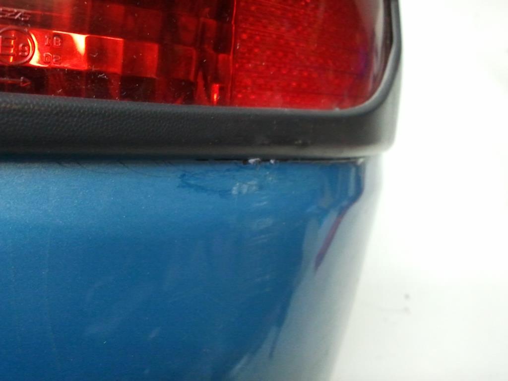 Opel Corsa C original Stoßfänger Stoßstange hinten Z20N breezeblau BJ2001