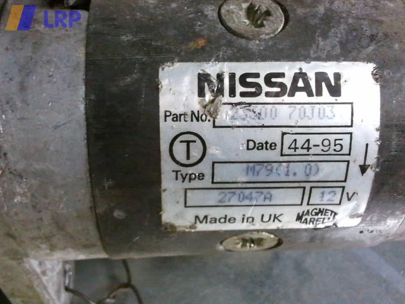 Nissan Primera 1 P10 Anlasser Starter 2330070J03 MAGNETI MARELLI BJ1995