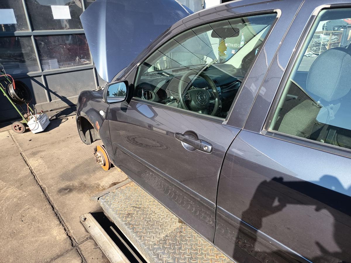 Mazda 2 DY original Tür vorn links Fahrer 33T Seegrau Bj 2006