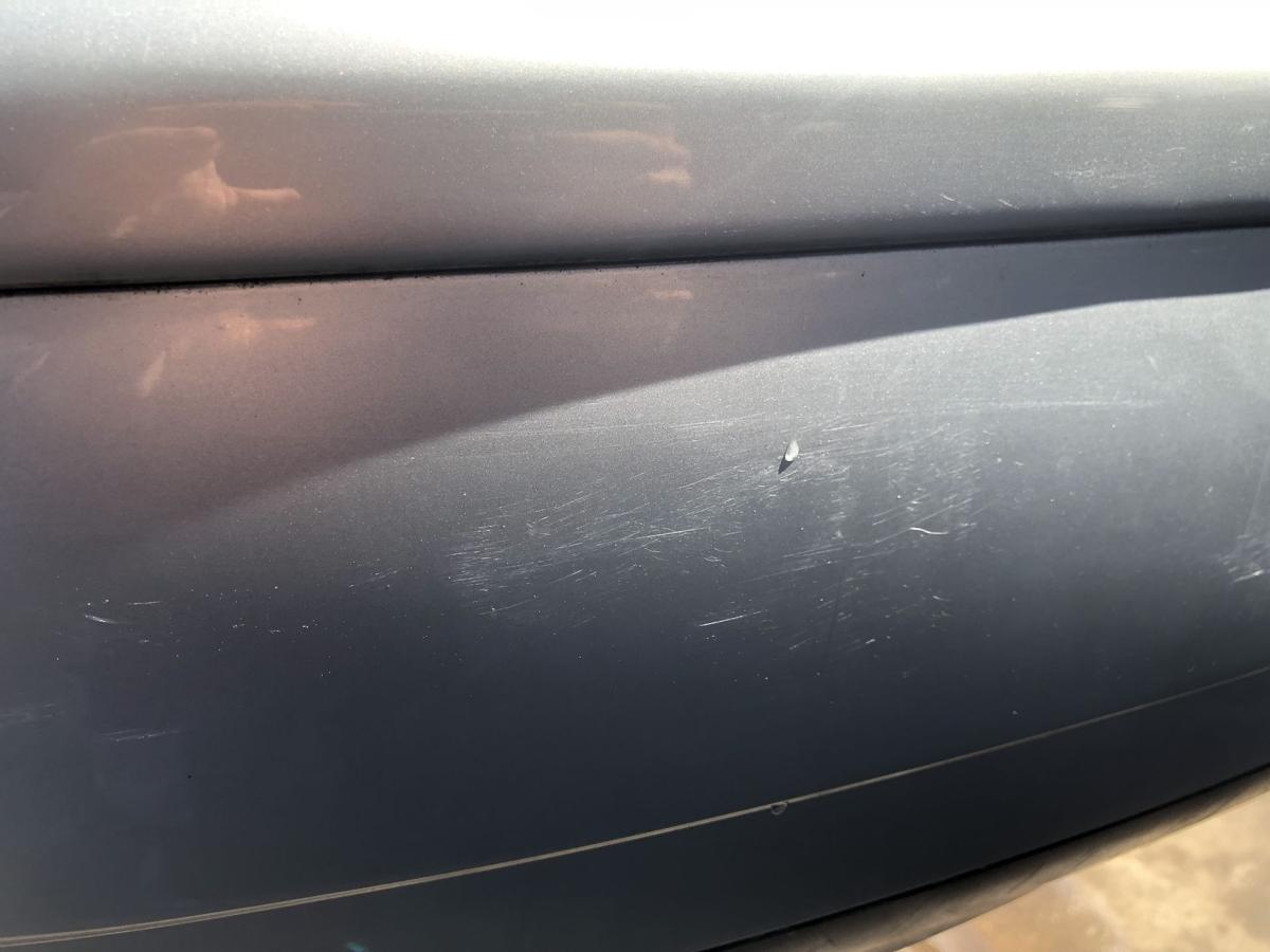 VW Polo 9N3 original Stoßstange Fänger hinten/Heck A7W Reflexsilber Bj 2005