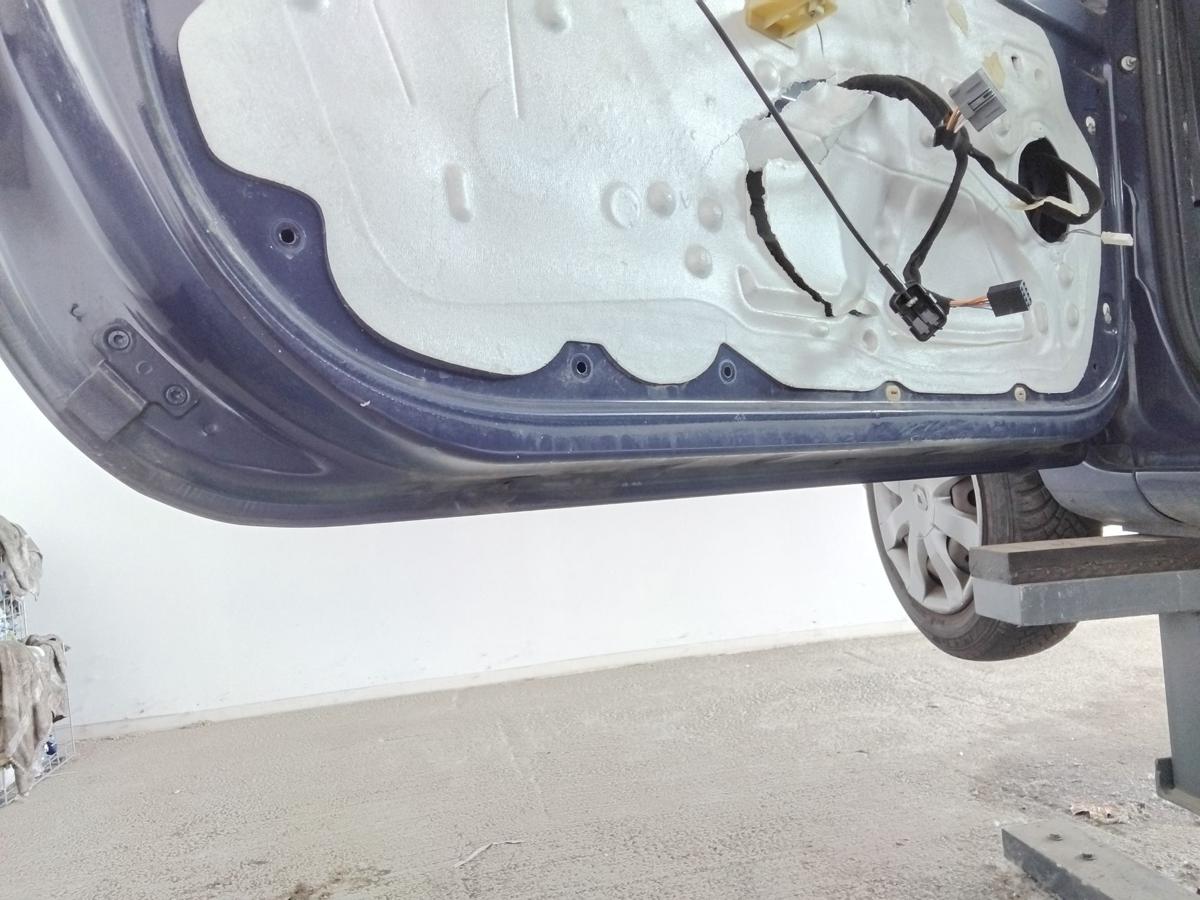 Renault Clio 3 original Tür vorn links Fahrertür OV460 Königsblau 3türig BJ2008