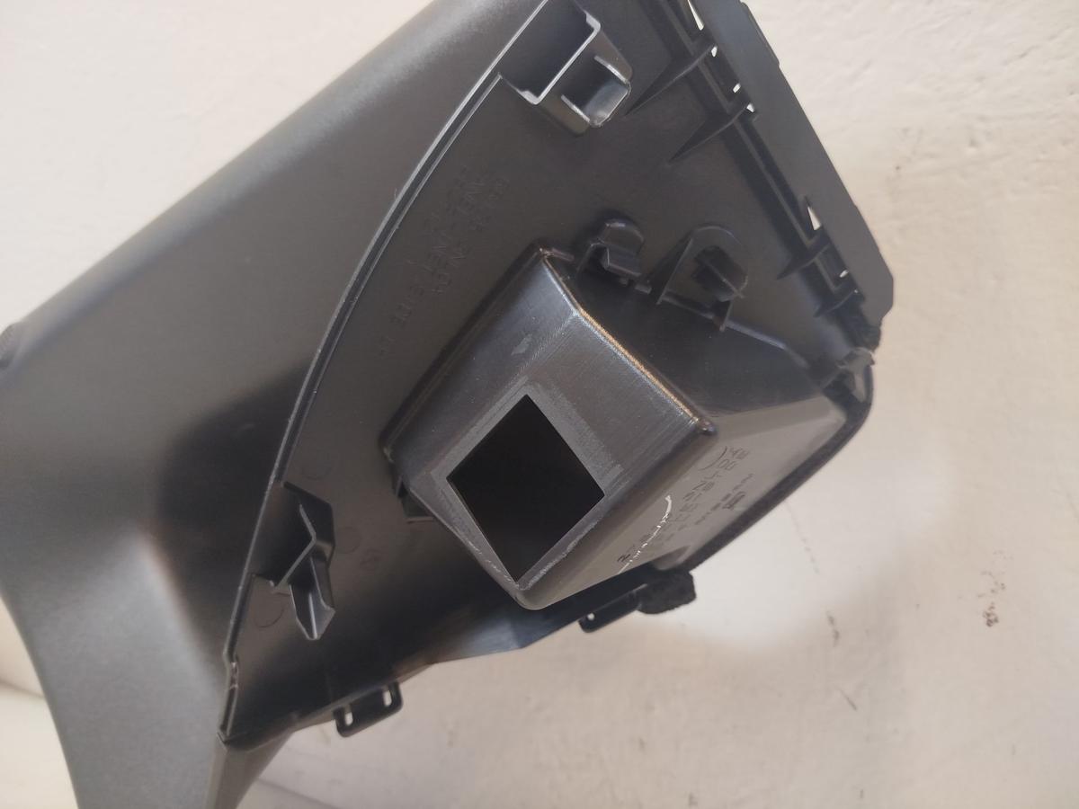 Nissan Leaf ZE1 40kWh Innenverkleidung A S&auml;ule links Blende Verkleidung schwarz