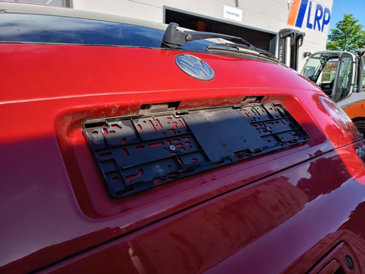VW Sharan 7M original Heckklappe mit Scheibe K3A Paprikarot Bj 2005