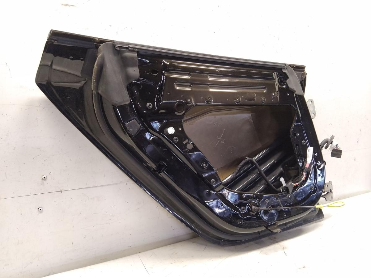 Tesla Model 3 original T&uuml;r hinten links schwarz PBSB solid black BJ2024