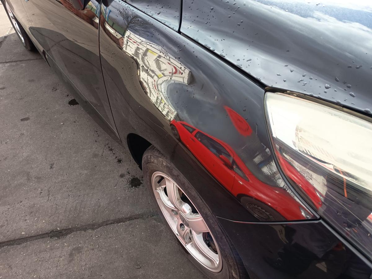 Renault Scenic 3 original Kotfl&uuml;gel rechts Seitenteil 676 Perlschwarz Bj 2009