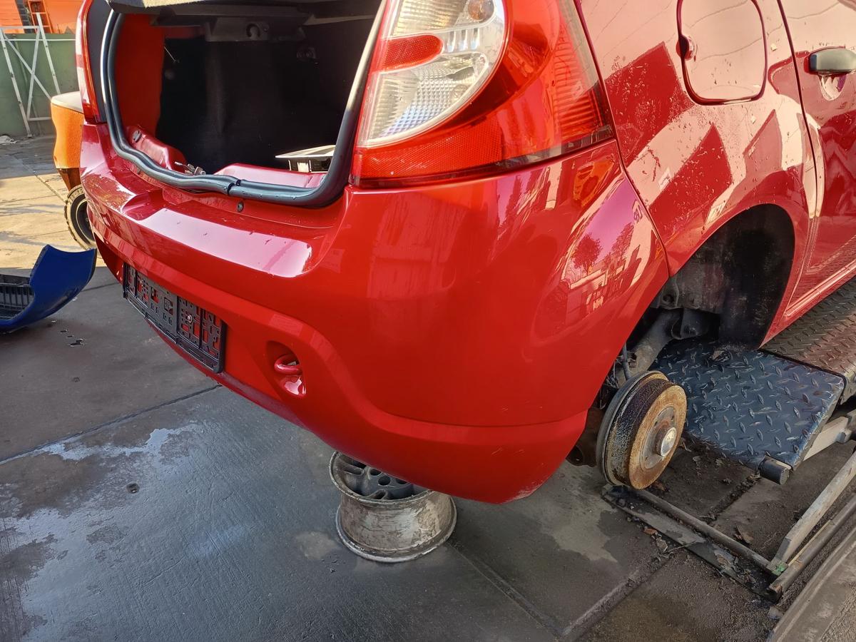 Dacia Sandero 1 BS orig Stoßstange Fänger hinten/Heck OV21D Red Passion Bj 2009