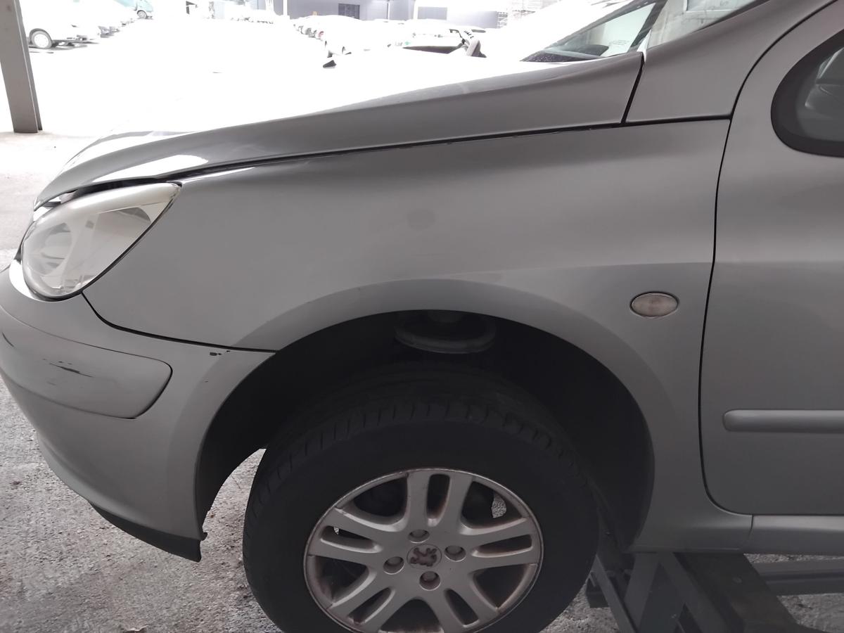 Peugeot 307 original Kotfl&uuml;gel vorn links EZA Gris Sidobre Metallic BJ2004