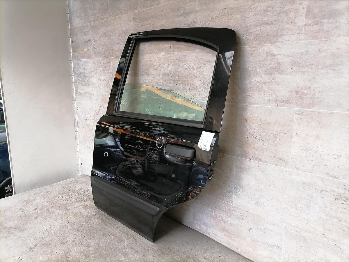 Fiat Panda 169 BJ07 Tür hinten links Schwarz