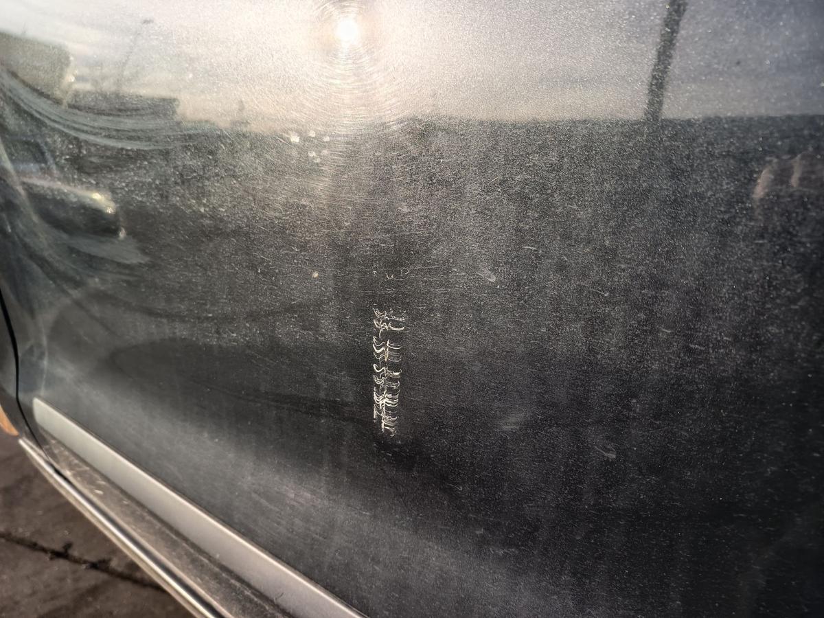 Citroen C5 II Tourer RW orig T&uuml;r vorn links Fahrert&uuml;r EYP Grau met Bj 2009