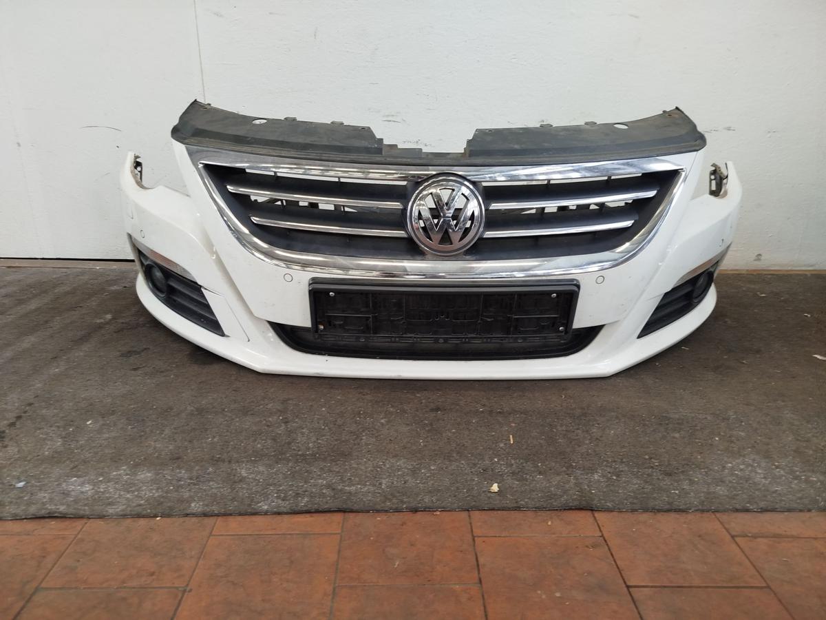 VW Passat CC Stoßfänger vorn Frontstoßstange PDC Nebel SWRA LB9A Candyweiß