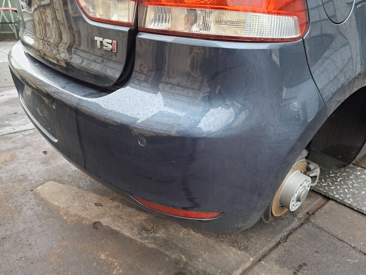 Golf VI Bj 2009 orig Sto&szlig;f&auml;nger Sto&szlig;stange hinten mit PDC LC5F Blue Graphit Perl