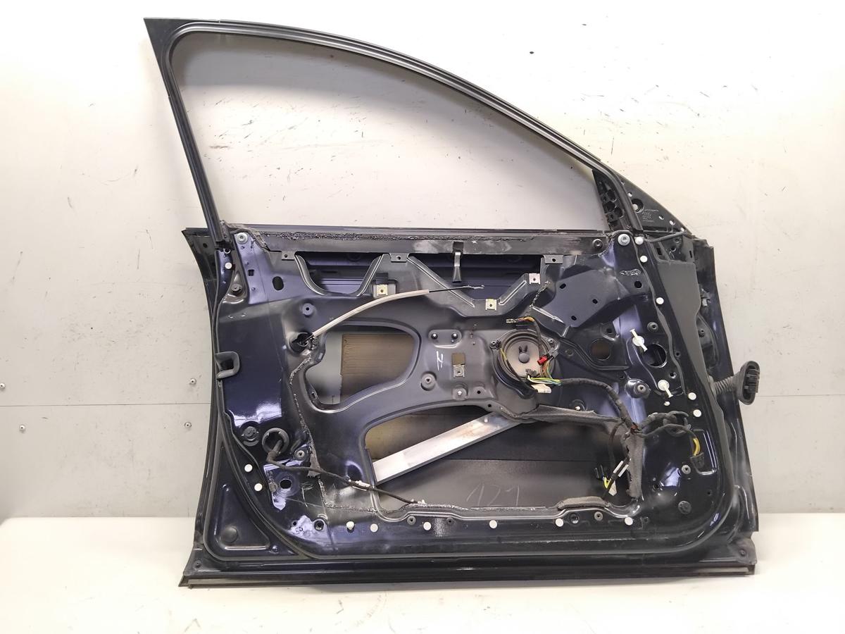 Audi A6 4F original T&uuml;r vorn links LZ9W Ebonyschwarz Metallic Rohbau BJ2004