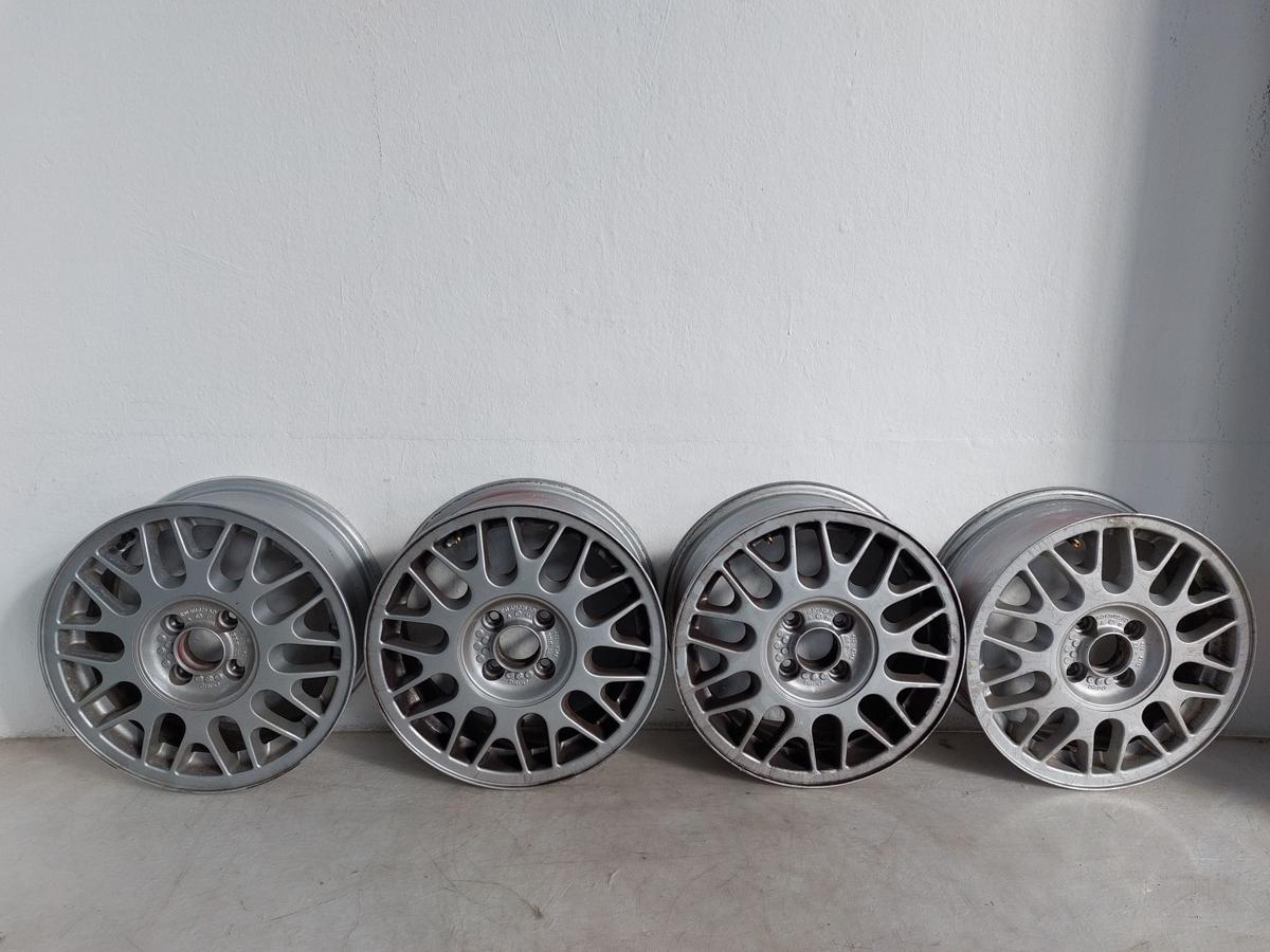 VW Golf 3 Cabrio Vento Satz original BBS Alufelgen Felgen 6x15 ET45