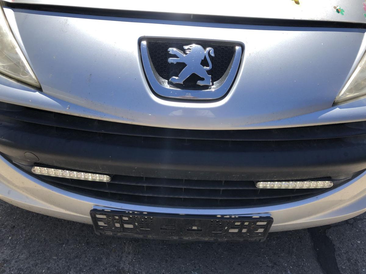 Peugeot 207 WA WC Sto&szlig;f&auml;nger vorn Frontsch&uuml;rze bis 2009 EZR Aluminiumgrau