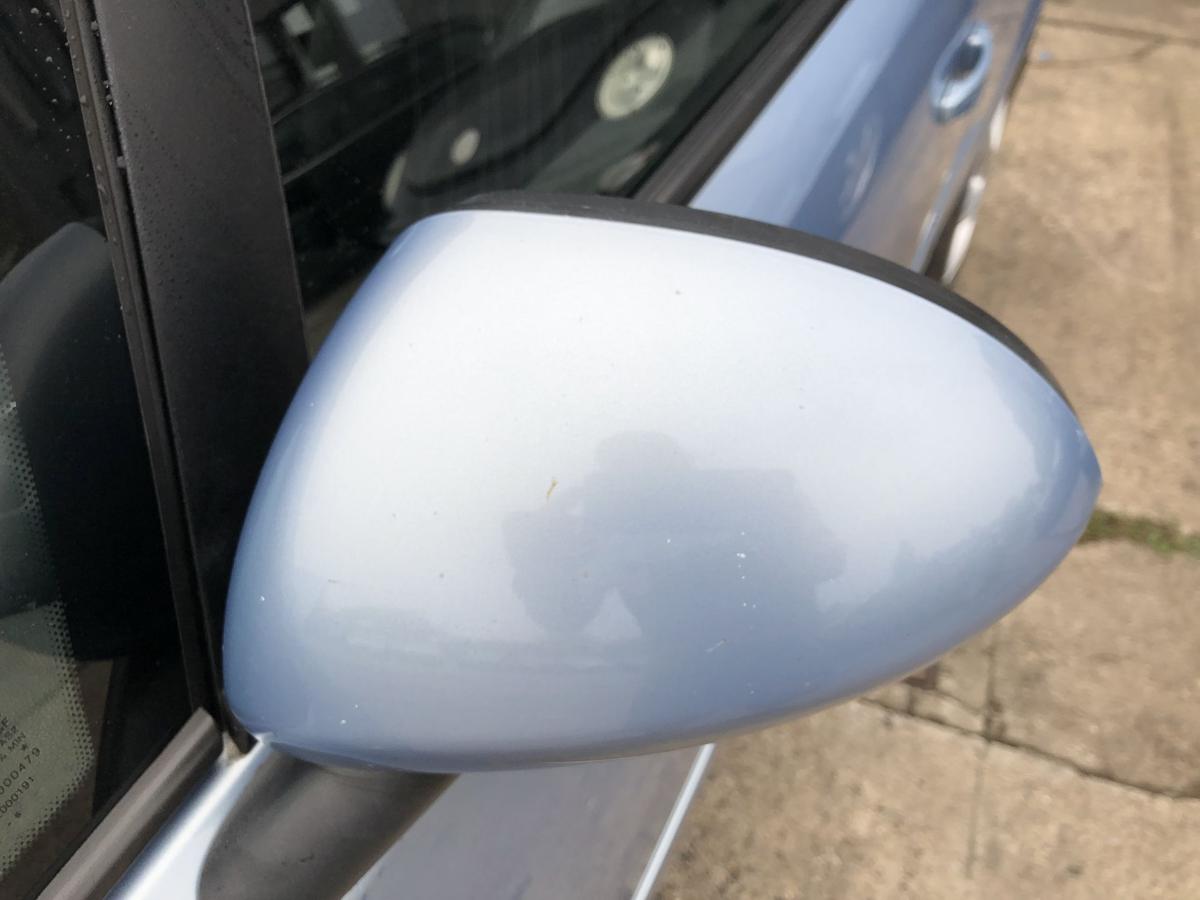 Opel Corsa D Außenspiegel links Seitenspiegel elektrisch Z21C Aeroblau Spiegel