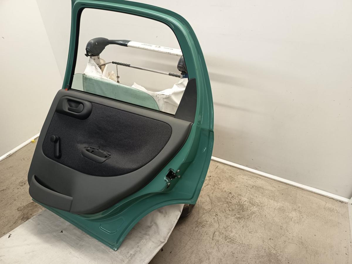 Opel Corsa C original Tür hinten rechts 86U-Fiftiesgruen Bj 2001