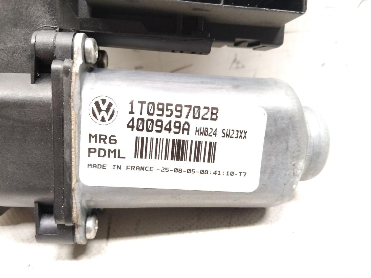 VW Caddy 2K original Fensterhebermotor vorn rechts mit T&uuml;rsteuerger&auml;t Bj.2006