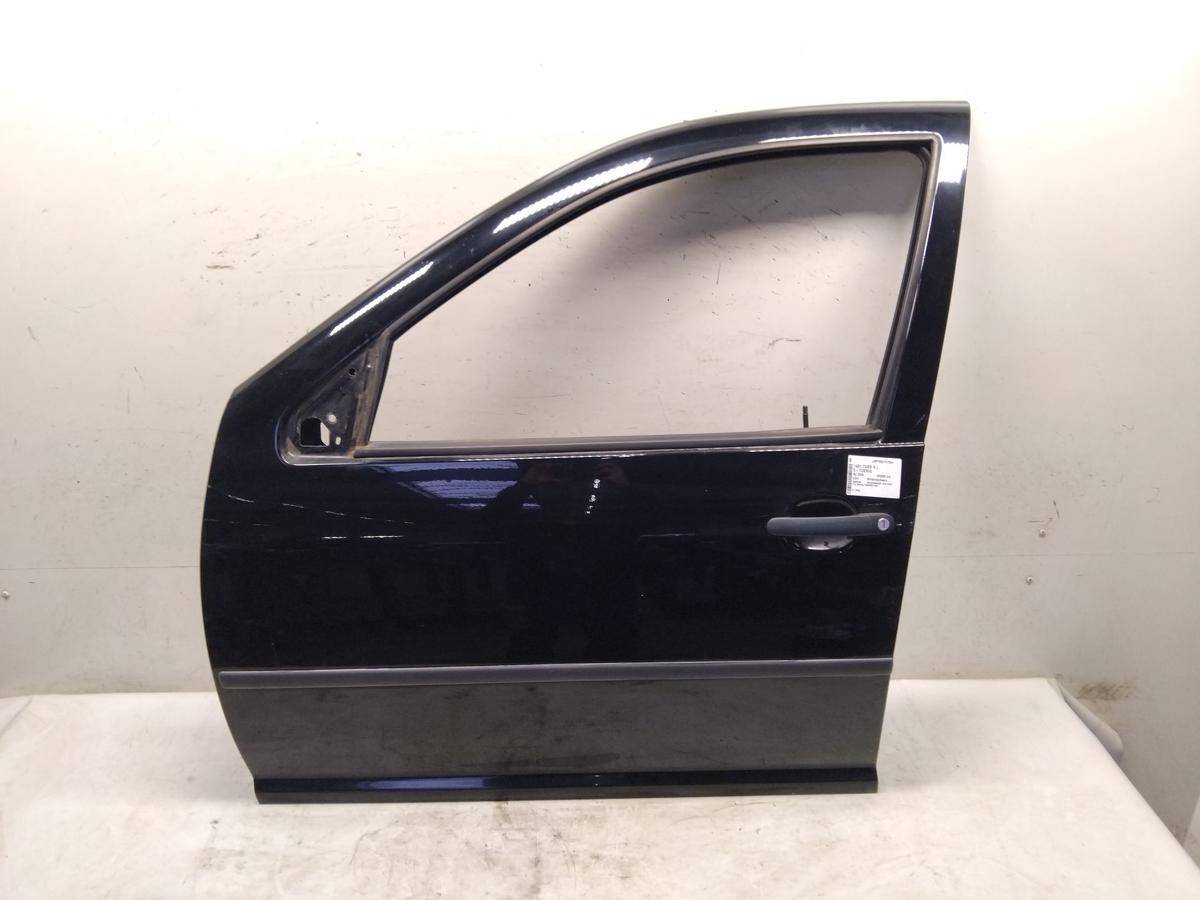 VW Golf 4 original T&uuml;r vorn links Fahrert&uuml;r L041 Brillantschwarz 5t&uuml;rig BJ2000