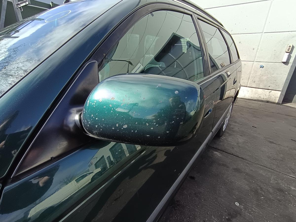 Toyota Avensis T22 original Au&szlig;enspiegel links elektrisch 6S3 Gr&uuml;n Bj 2001
