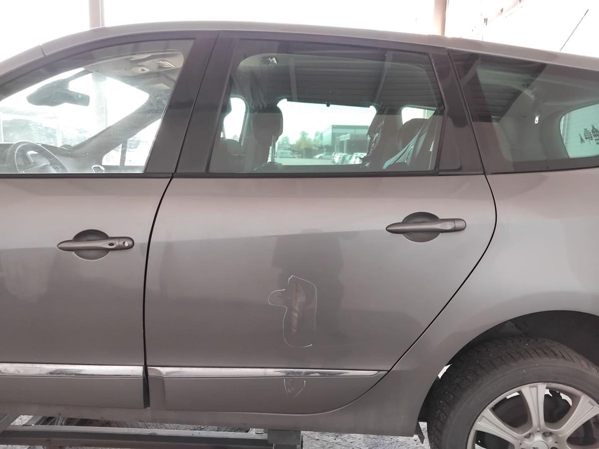 Renault Grand Scenic III T&uuml;r hinten links TEKNG Gris Cassiop&eacute;e BJ2012 Mangel
