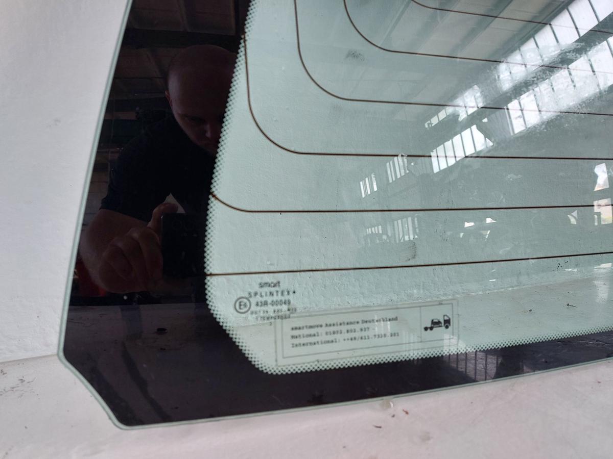 Smart 450 City Coupe Heckscheibe Heckklappe Klappe hinten oben