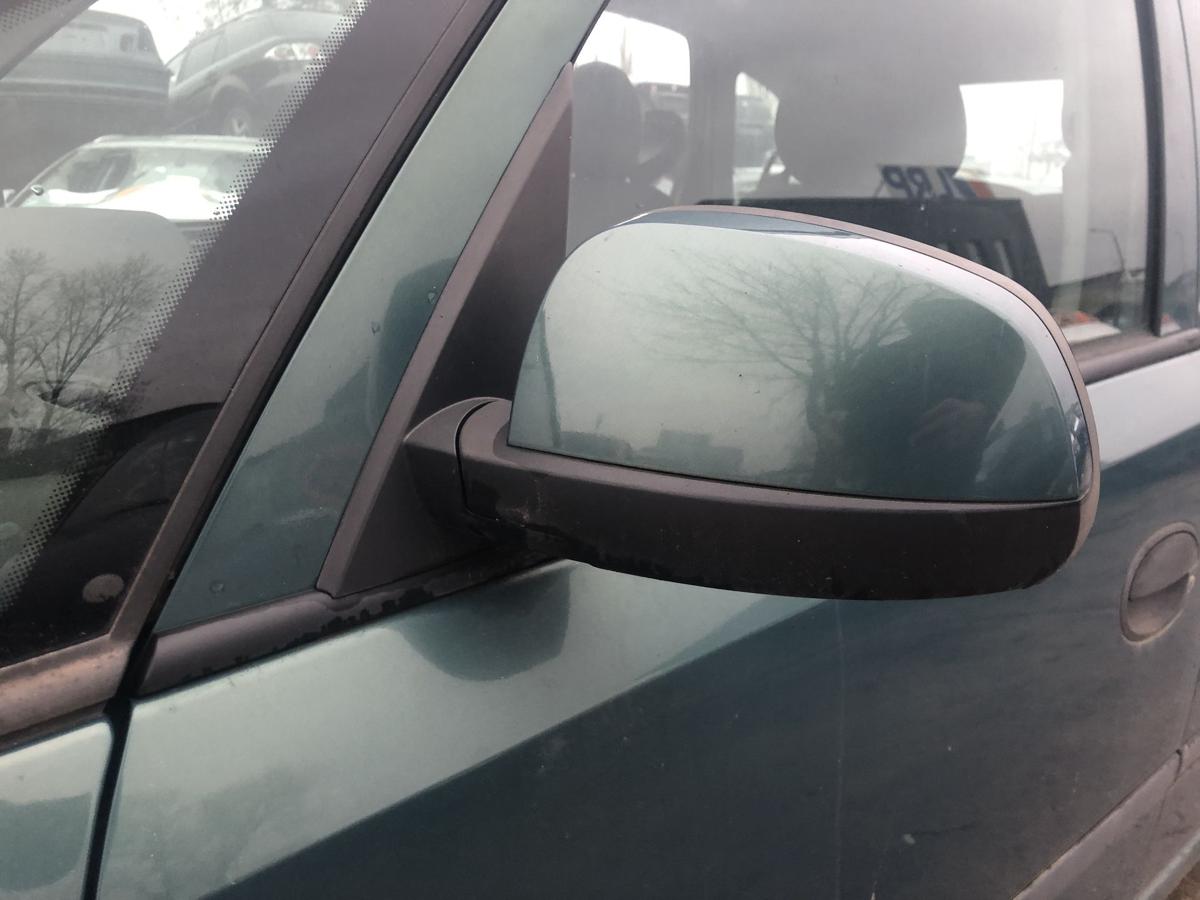 Opel Meriva A Außenspiegel links manuelle Verstellung 3GU Jadegrün