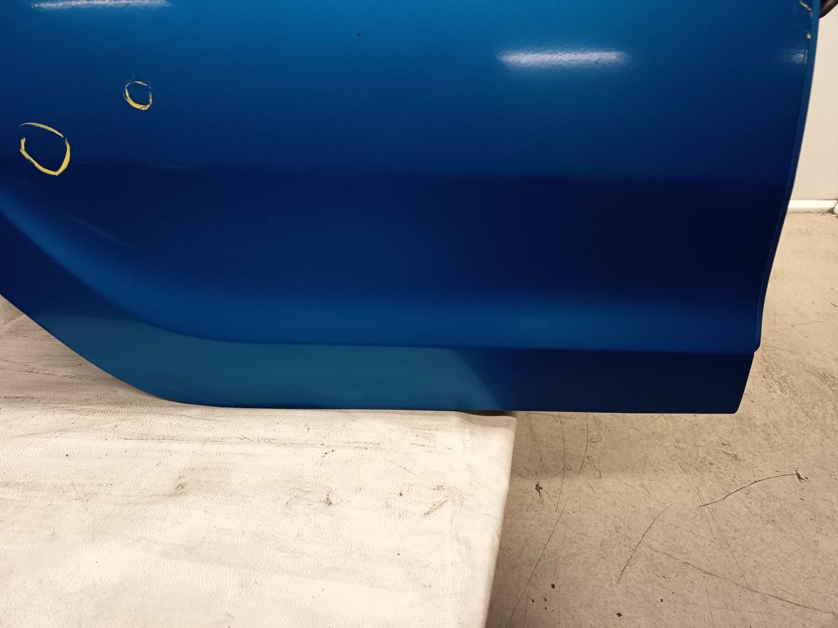 Dacia Sandero II Stepway Bj 2015 original Tür hinten rechts Beifahrer Blue